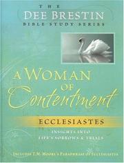 Front cover of A Woman of Contentment by Dee Brestin