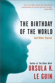Front cover of The Birthday of the World by Ursula K. Le Guin