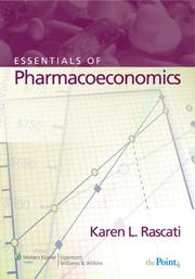 Front cover of Essentials of Pharmacoeconomics by Karen Rascati
