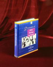 Cover of Dictionary of ethics, theology, and society by Paul A. B. Clarke