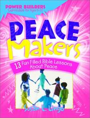 Front cover of Peace Makers (Power Builders Curriculum) by Susan Lingo