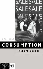 Cover of Consumption by Robert Bocock