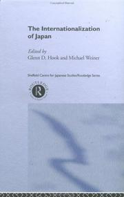 Front cover of The Internationalization of Japan by Glenn D. Hook