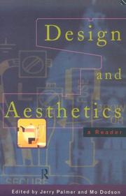 Cover of Design and Aesthetics by Jerry Palmer
