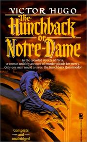 Front cover of Notre Dame de Paris by Victor Hugo