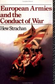 Front cover of European Armies and the Conduct of War by Hew Strachan