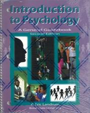 Front cover of Introduction to Psychology by R. Eric Landrum