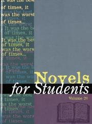 Cover of Novels for students by Ira Mark Milne