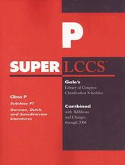 Front cover of Superlccs 2004 Schedule Pt: German Dutch & Scandinavian Literature (SUPERLCCS: Schedule PT German, Dutch & Scandinavian Literature) by Unknown