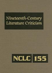 Front cover of Nineteenth-Century literature criticism by Jessica Bomarito