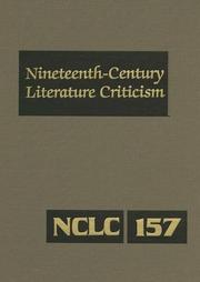 Front cover of Nineteenth-Century literature criticism by Unknown