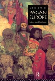 Front cover of A history of pagan Europe by Prudence Jones