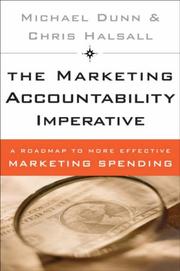 Cover of The Marketing Accountability Imperative by Michael Dunn
