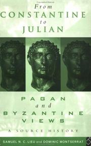 Front cover of From Constantine to Julian by Samuel N. C. Lieu