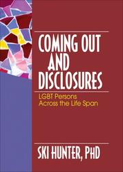 Cover of Coming Out and Disclosures by Ski Hunter