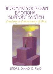 Front cover of Becoming Your Own Emotional Support System by Linda L. Simmons