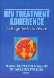 Cover of HIV treatment adherence by Nathan L. Linsk