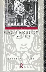 Front cover of The Canterbury tales by Derek Albert Pearsall