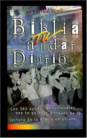 Front cover of Biblia Tu Andar Diario (Your Word Is a Lamp Unto My Feet) by Unknown