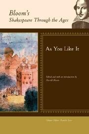 Cover of As You Like It by Harold Bloom