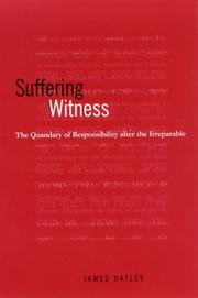Cover of Suffering Witness by James Hatley