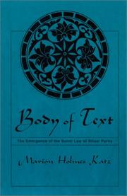 Front cover of Body of Text by Marion Holmes Katz
