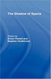 Cover of The Shadow of Sparta by Anton Powell