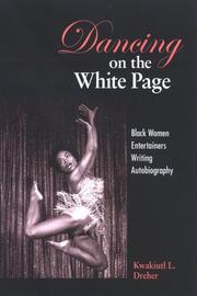 Front cover of Dancing on the White Page by Kwakiuti L. Dreher