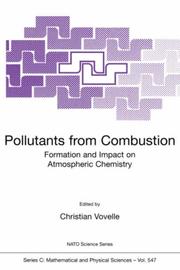 Front cover of Pollutants from Combustion by Christian Vovelle