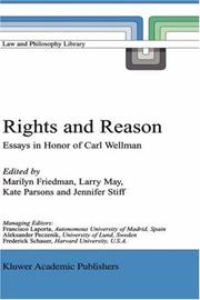 Front cover of Rights and reason by Carl Wellman