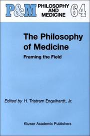Front cover of The Philosophy of Medicine by H. Tristram Engelhardt Jr.