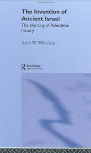 Front cover of The invention of ancient Israel by Keith W. Whitelam