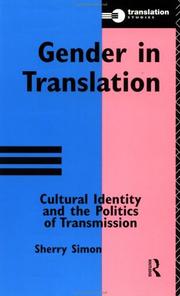 Cover of Gender in translation by Sherry Simon