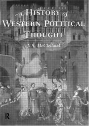 Front cover of A history of Western political thought by J. S. McClelland