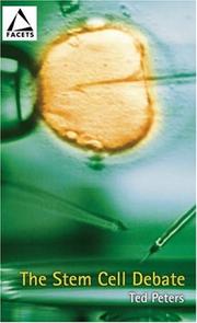 Cover of The Stem Cell Debate (Facets) by Ted Peters