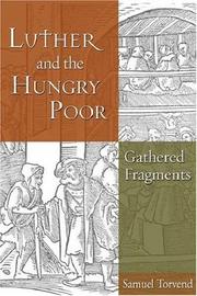 Front cover of Luther and the Hungry Poor by Samuel Torvend