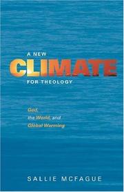 Cover of A New Climate for Theology by Sallie McFague