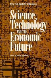Cover of Science, Technology, and the Economic Future by Susan U. Raymond