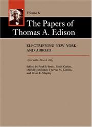 Front cover of The Papers of Thomas A. Edison by Thomas A. Edison