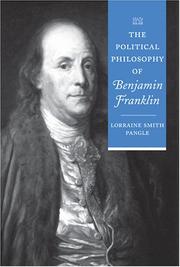 Cover of The Political Philosophy of Benjamin Franklin (The Political Philosophy of the American Founders) by Lorraine Smith Pangle