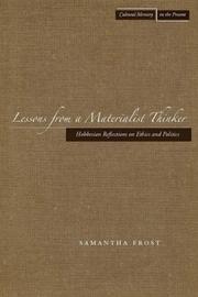 Cover of Lessons from a Materialist Thinker by Samantha Frost