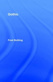 Cover of Gothic by Fred Botting