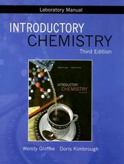 Front cover of Laboratory manual for Introductory chemistry by Doris Kimbrough