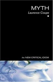 Cover of Myth by Laurence Coupe