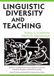 Cover of Linguistic diversity and teaching by Nancy L Commins