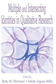 Cover of Multiple and intersecting identities in qualitative research by Arlette Ingram Willis