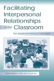 Cover of Facilitating interpersonal relationships in the classroom by Diane Salmon