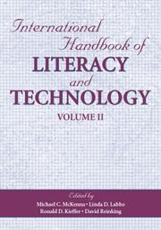 Front cover of International handbook of literacy and technology by Michael C. McKenna