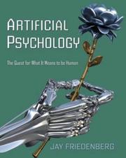 Cover of Artificial  Psychology by Jay Friedenberg