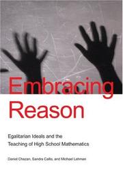 Cover of Embracing reason by Daniel Chazan